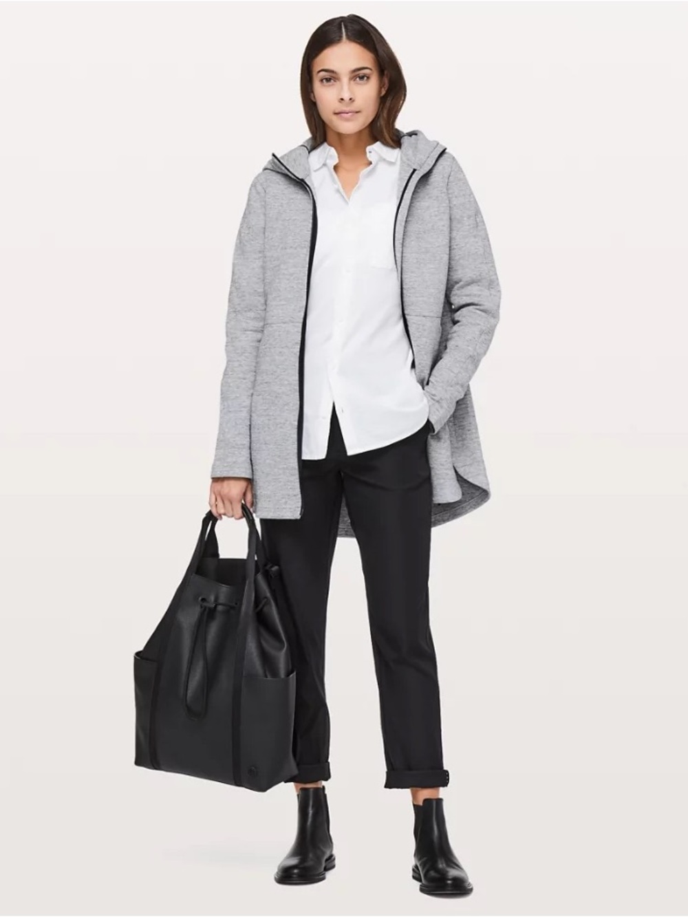 Lululemon Jacket Coat Hoodie Midi Women’s Size 4 NWOT
